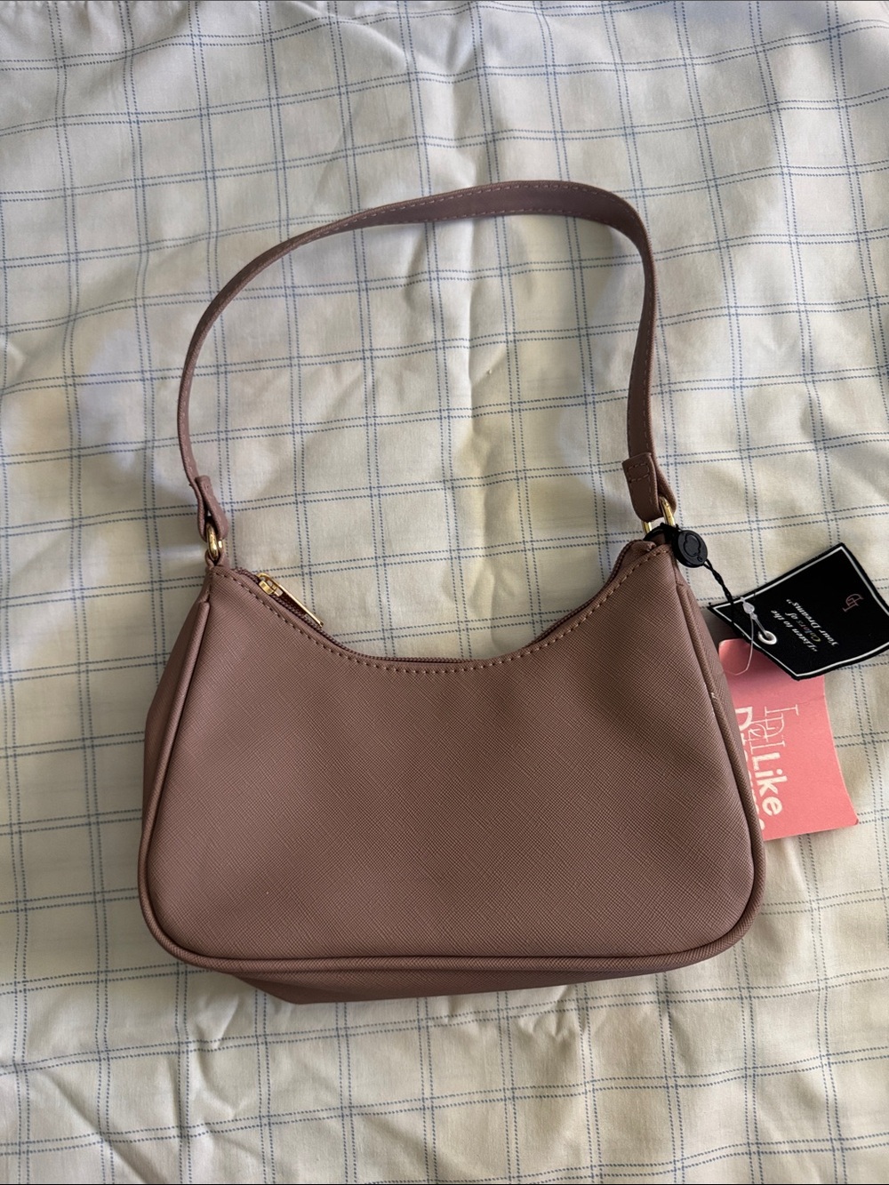 Women's Shoulder Bag in Mauve Pink